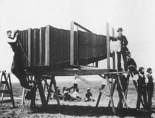 La mas grande camera fotografica 1900